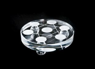 7 star crystal stand (S) 10cm