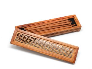 Rosewood stick incense burner