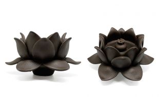 lotus incense burner