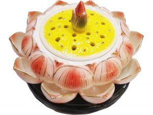 lotus incense burner