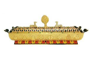 Enamel Incense Burner Horizontal 27cm