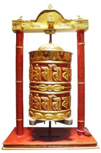 Nepalese manual prayer wheel