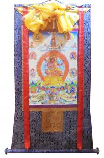 Assorted thanka with brocade 〝Guru〝