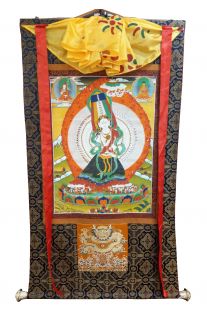 Assorted Dukar thanka with brocade