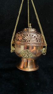 Copper handheld Incense burner