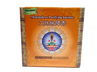 Manjushree 24hrs. coil incense